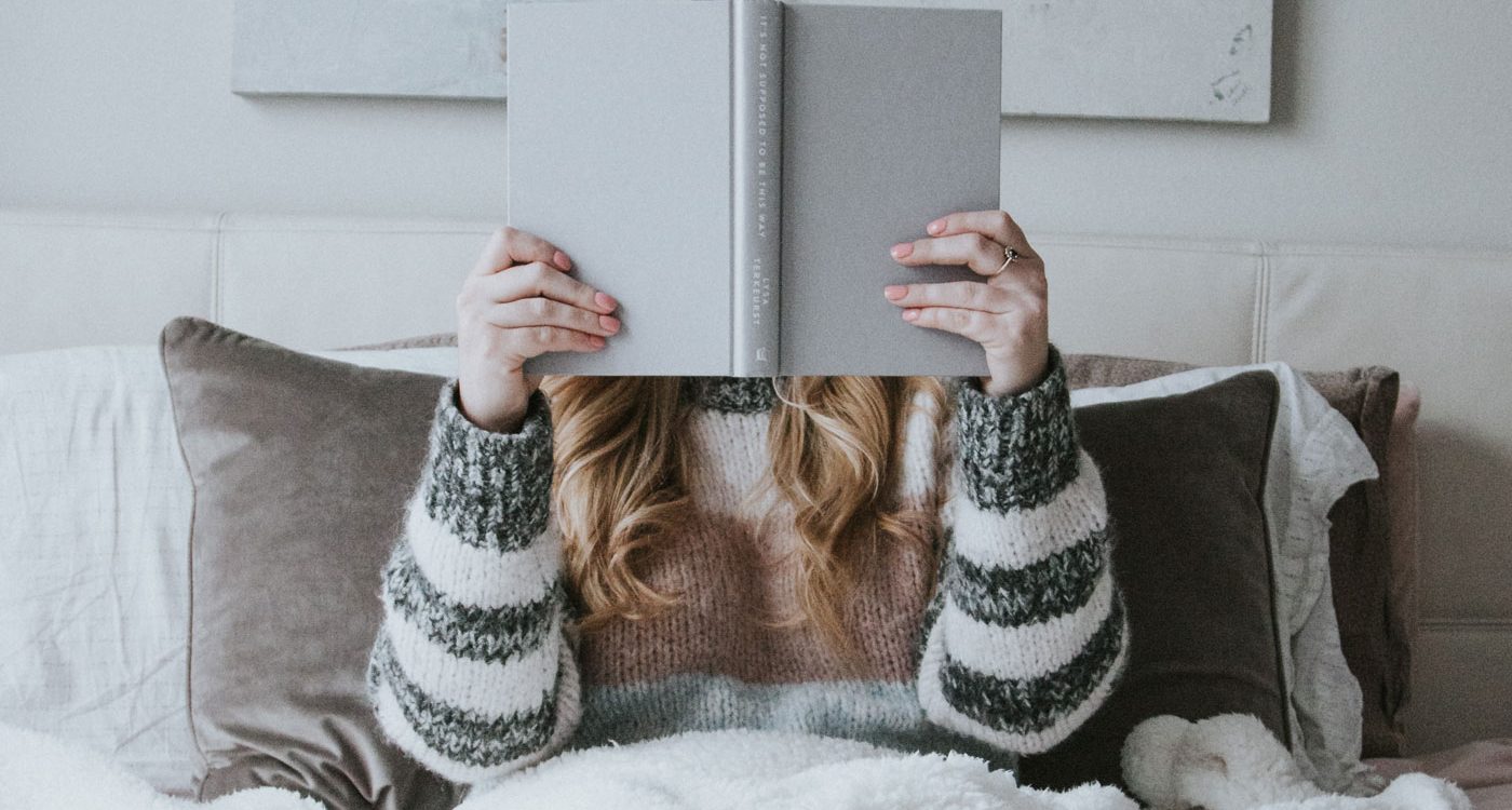 W ramach relaksu możesz poczytać książkę motywacyjną