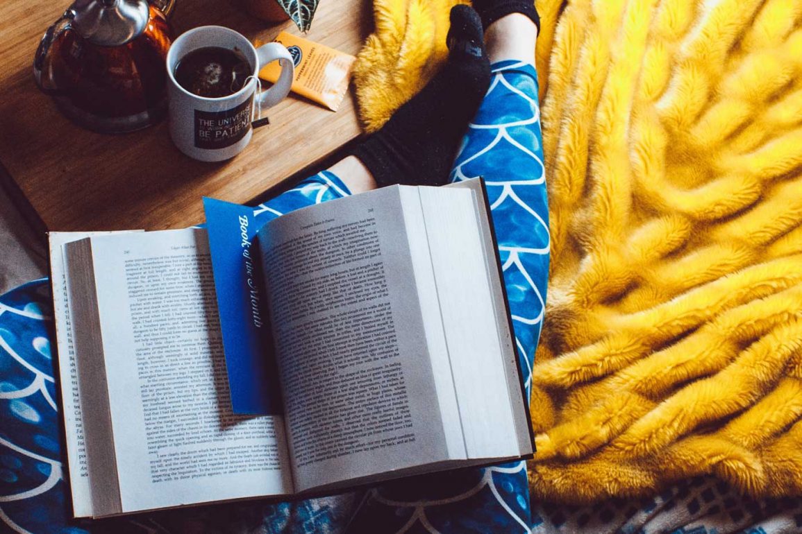 Czytanie książek to dobry sposób na relaks