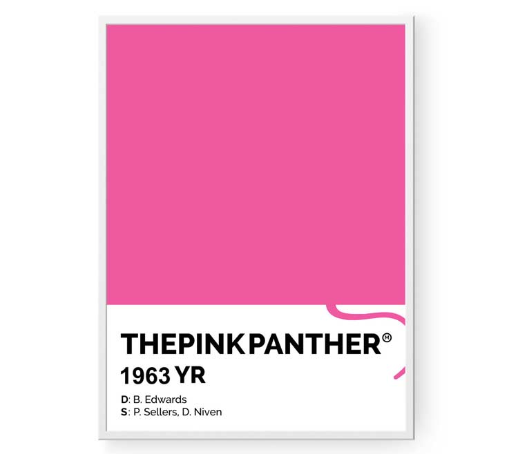 Plakat Różowa Pantera